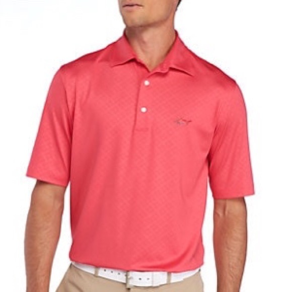 Greg Norman® Collection Geo Embossed Golf Polo - Picture 6 of 6